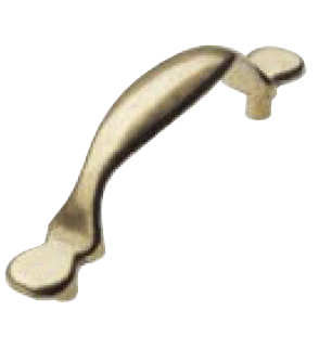 4" Wire Pull Satin Nickel