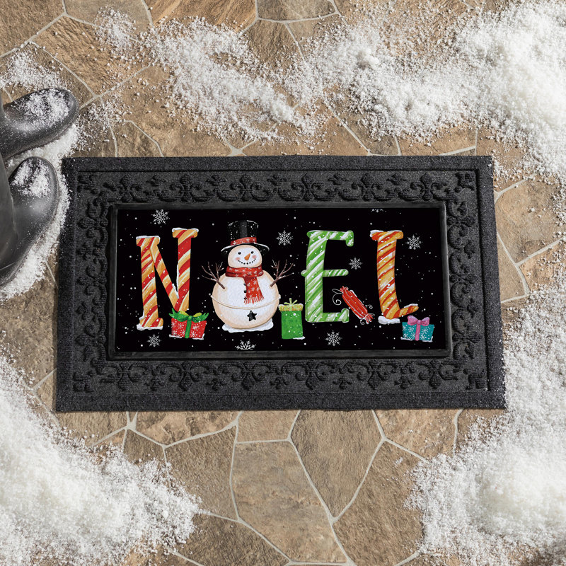 Noel Snowman Sassafras Switch Mat