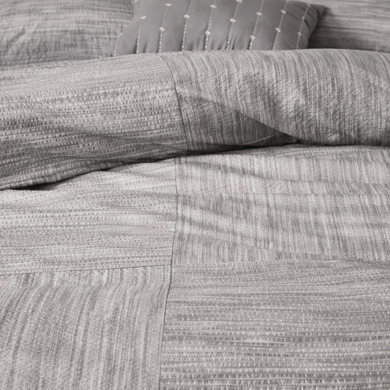 Édredon 7 pièces Modern, Gris