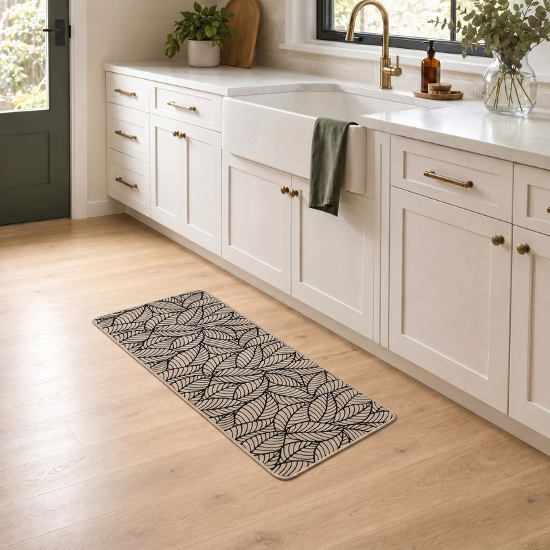 Tapis de cuisine Jungle, Beige