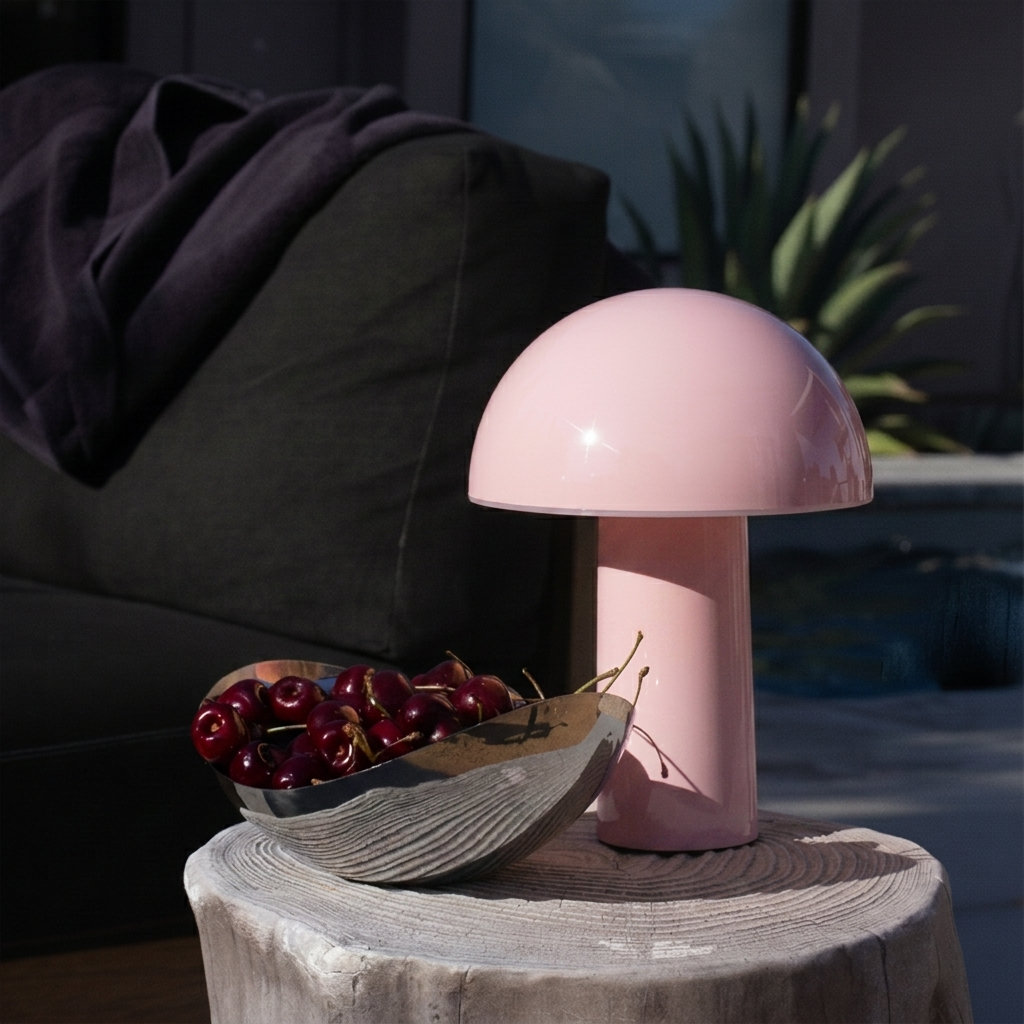 Argent Desk Lamp, Pink