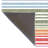 Multi-Colored Stripe Patterned Modern Decorative Rug-804700198