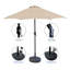 Parasol avec auvent de remplacement Covers & All Sunbrella-47710615