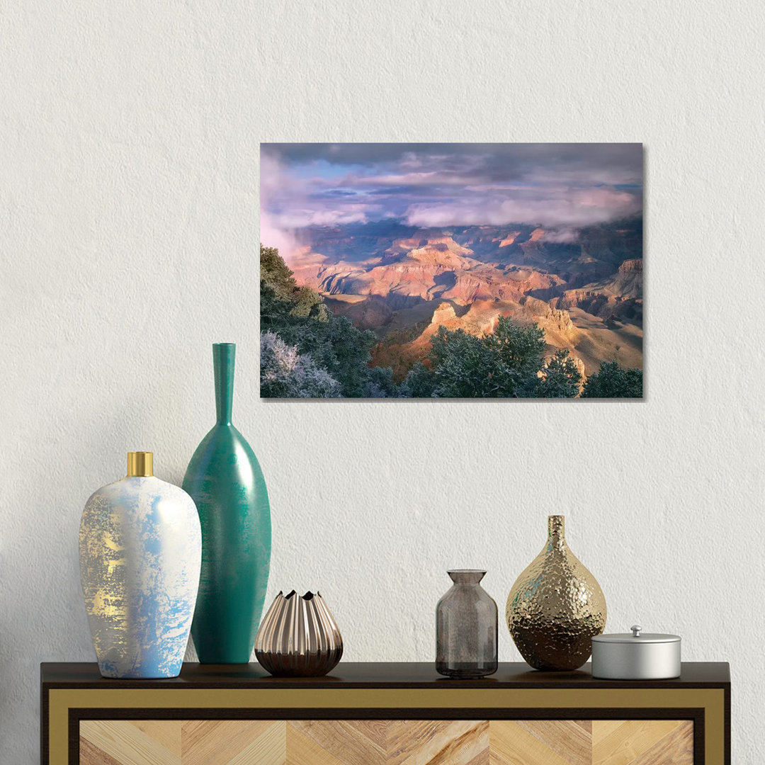 Clearing Skies Over The South Rim, Grand Canyon National Park, Arizona von Tim Fitzharris - Gallery-Wrapped Canvas Giclé...