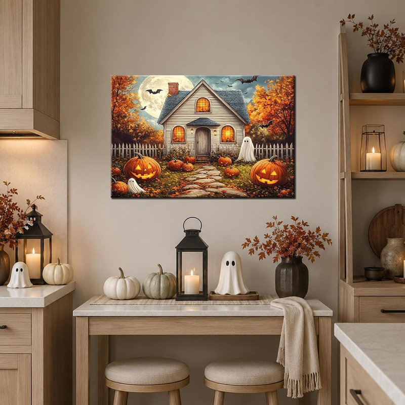 1 Piece Wrapped Canvas Wall Art, 45cm H x 60cm W