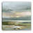 Quiet Shoreline Glow Wrapped Canvas Wall Art-876606233