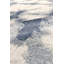 Tapis beige / bleu en coton tissé à la main Shibori-1214102810