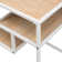 Anfal  Modern Minimal Floating Shelf End Table