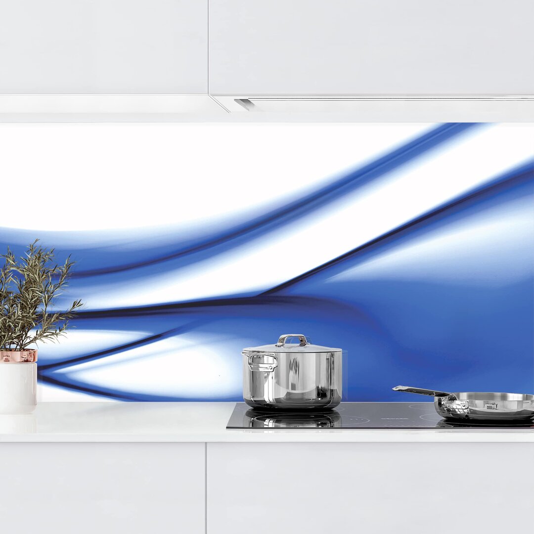 Kitchen Backsplash - Blue Touch