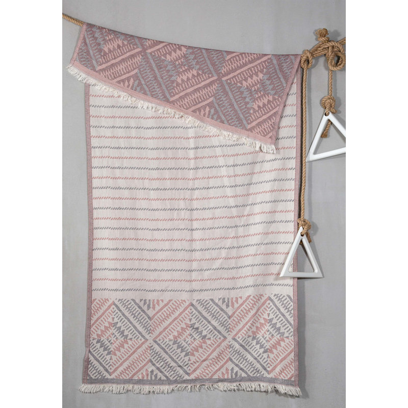 Serviette de plage 100% coton Halfon