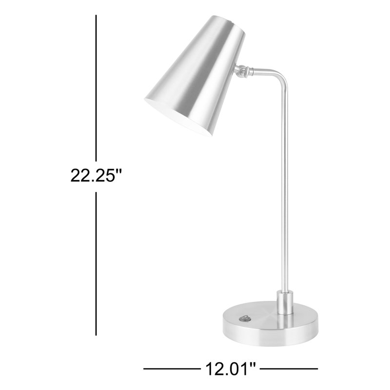 Orli Metal Desk Lamp, Black