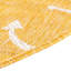 Tapis d'intérieur / extérieur en plastique tissé à la machine Glidden - jaune / ivoire-73187302
