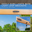 12 X 10 Brendan Sail Shade Pergola