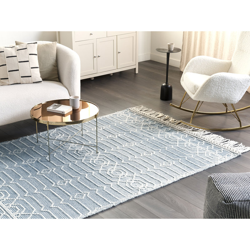 Overby Geometric Hand Woven 160cm X 230cm Area Rug
