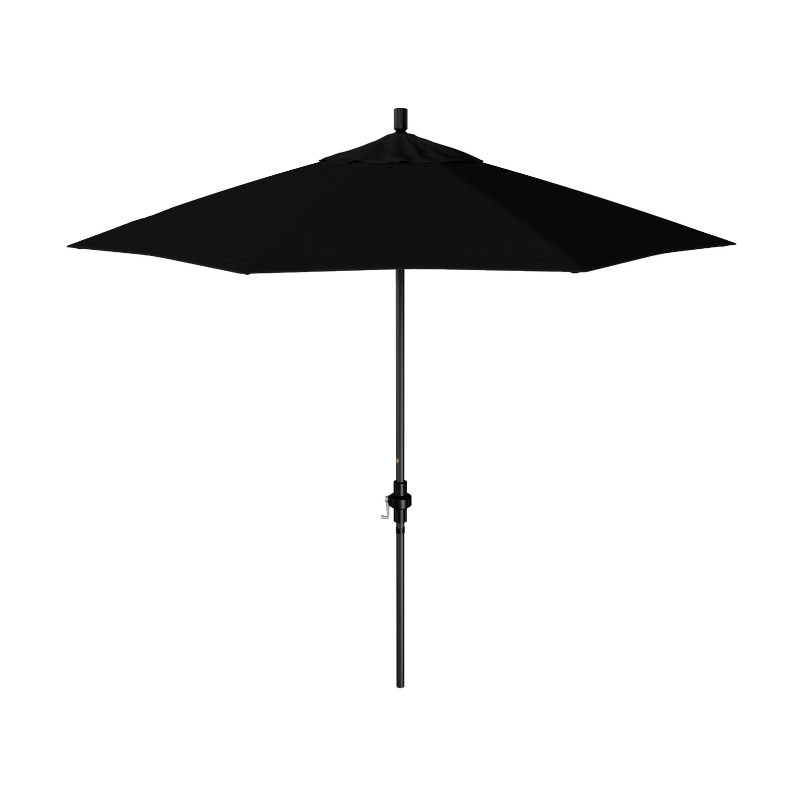 Timeout 108'' Outdoor Umbrella, Black Performance