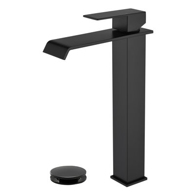 Single-Hole Faucet with Pop-Up Drain