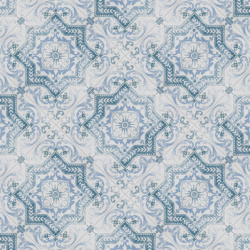 Klinker Alcazar Rose 12-3/4" x 12-3/4" Ceramic Wall & Floor Tile