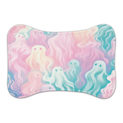 Ghost Art Patterns - Tapis d'alimentation en forme d'os