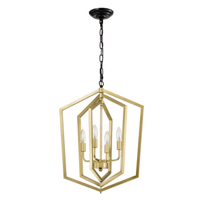 Chaîne réglable de style lustre classique de style lanterne classique (ampoule non incluse)