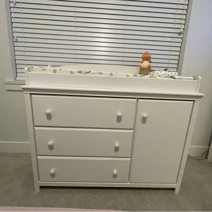 South Shore Cotton Candy Changing Table Dresser & Reviews | Wayfair