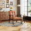 Chaise d'appoint Salma l 25 po avec pieds en bois massif Salma-111045824-124296875