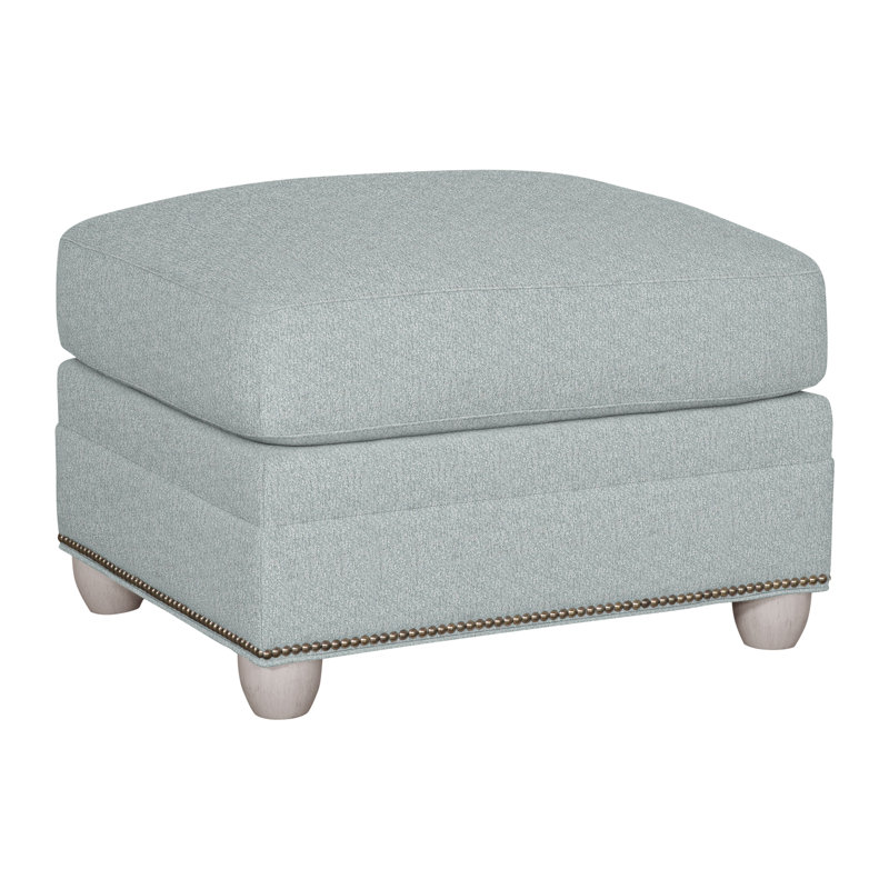 Fairgrove Upholstered Ottoman, Dove Gray, Ian Haze, Yes