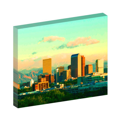 " Denver Skyline, Denver Colorado "
