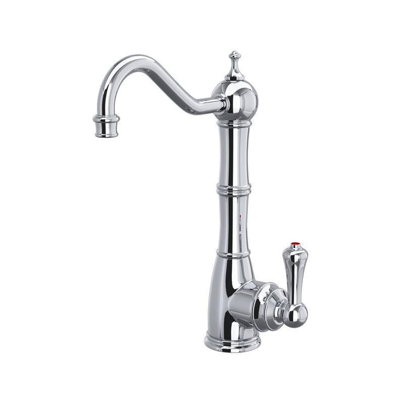 Edwardian Hot Water Dispenser With Accessories, Unlacquered Brass