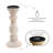 JFY Designs Solid Wood Candle Holder - Home Décor Centrepiece & Table Decorations, Rustic Candlestick Holders, Mantel Decor, Candle Stand for Pillar Candles-325347461