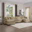 Canapé modulaire rembourré 4 places avec 2 repose-pieds Cloud - Like Comfy-1360330653