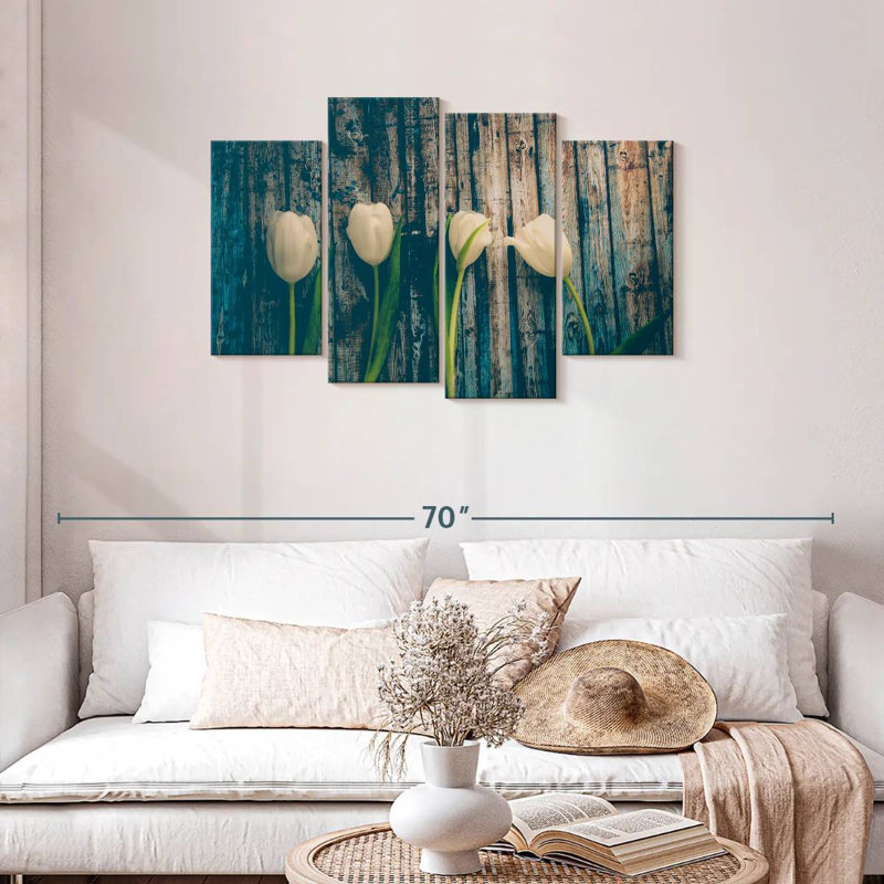 Pristine White Tulips