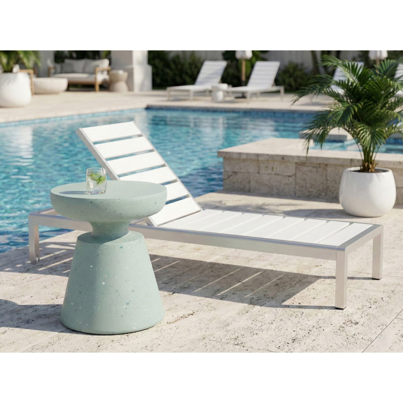 Pedestal End Table