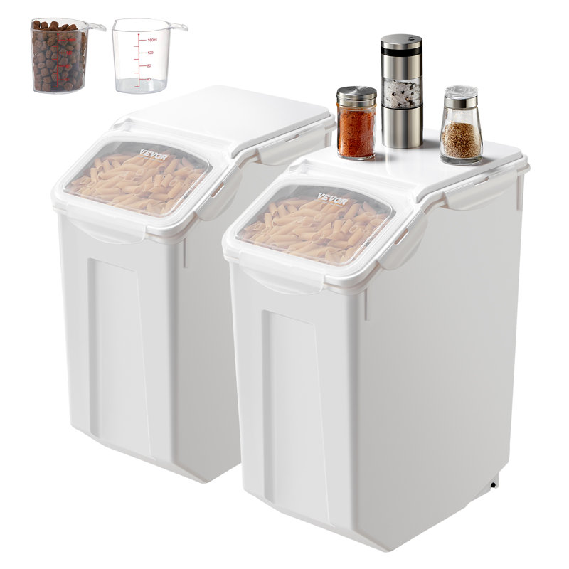 Bac à farine pour cuisine 4,5Gal / 20Lx2