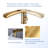 Deck Waterfall Faucet with Diverter-73811897