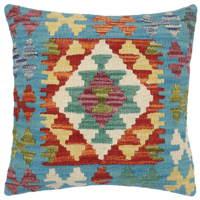 Housse et insert de coussin carré 100% laine
