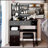 37-Inch Vanity Table With Cushioned Stool, Extra Large Sliding Mirror, And Multi-Layer Storage For Organized Beauty Essentials-670917318