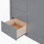 Kellsea Wood Loft Bed With Built-In Wardrobescabinets And Drawers-849479129