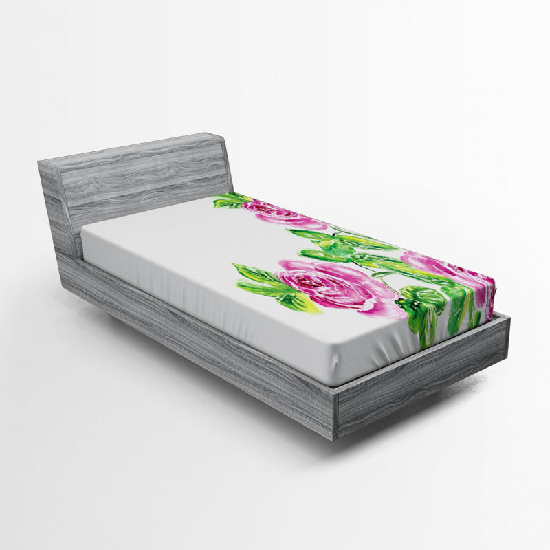 Microfiber Fitted Sheet, Twin Fitted Sheet