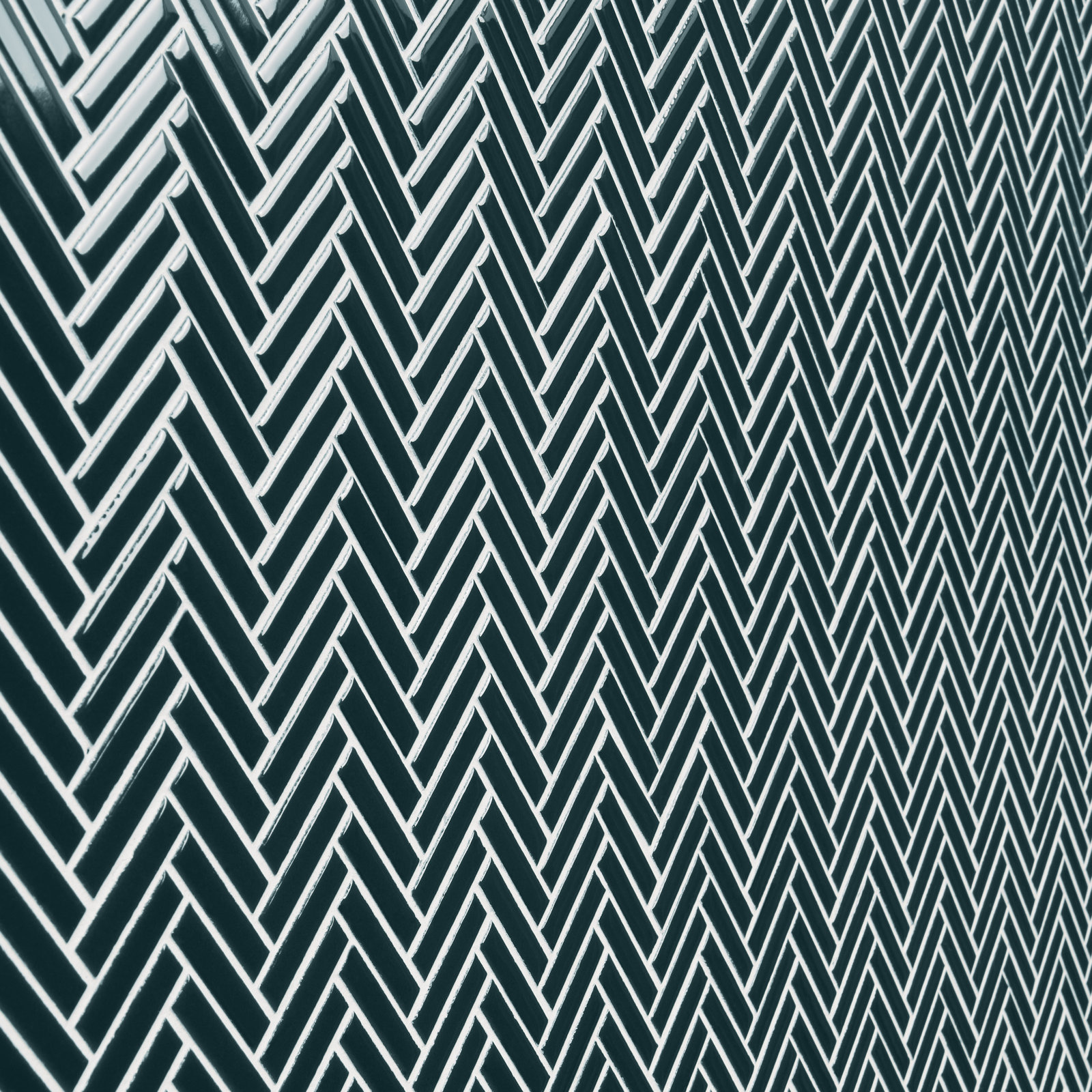 11" x 11" Porcelain Mosaic Tile, Emerald Green