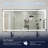  Frameless Wall Mount Bathroom Vanity Mirror With Led Lights, Memory Function, Defog-446045243