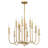 Oakhurst 12-Light Chandelier in Antique Gold-141336264-141336263