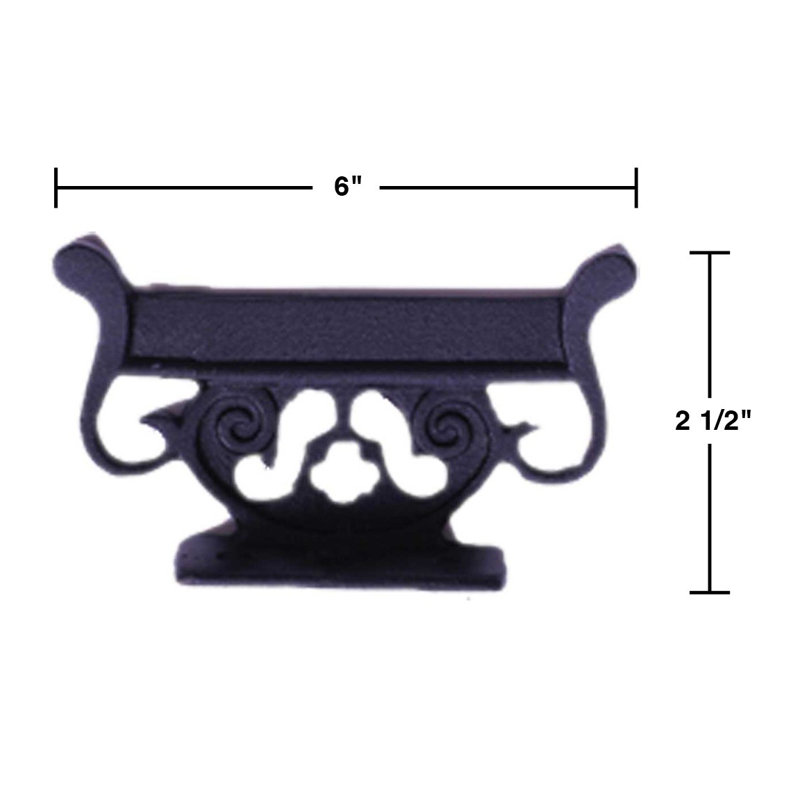 Racleur de botte en fer awrought Woodard