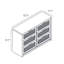 Commode 6 tiroirs Arianna-2034736678