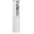 66.92" Freestanding Bathroom Cabinet With Adjustable Shelves - 1 Door Slim For Home, Bathroom, Kitchen, Workroom White Storage Small Spaces, Kitchen