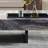 Modern rectangular marble coffee table living room-105843924