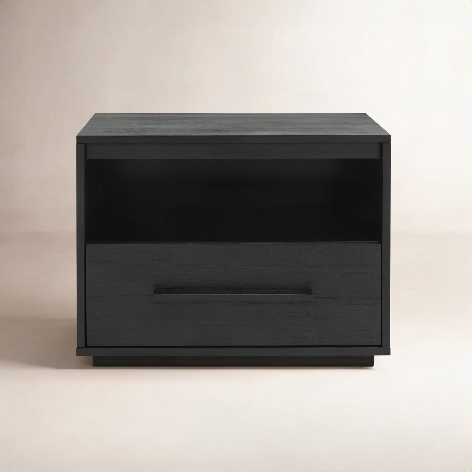 Roxie Acacia Nightstand, Black