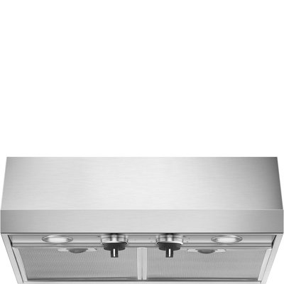 SMEG 24" 600 CFM Convertible Under Cabinet Range Hood in Stainless Steel