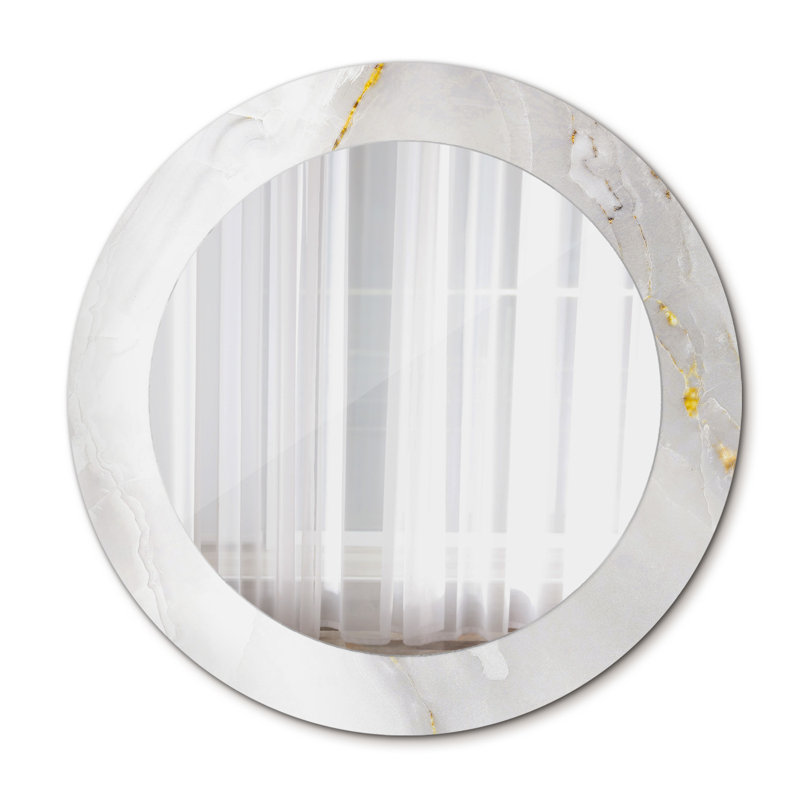 Huldar Glass Flat Wall Mirror