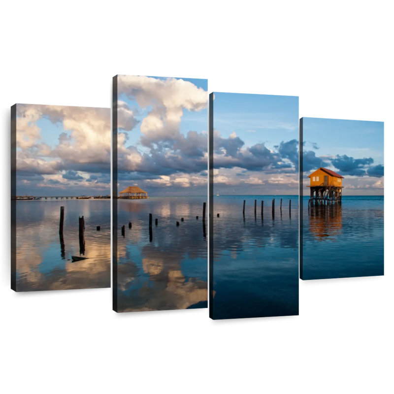 Gillard Ambergris Caye Ocean, 27" H x 43" W