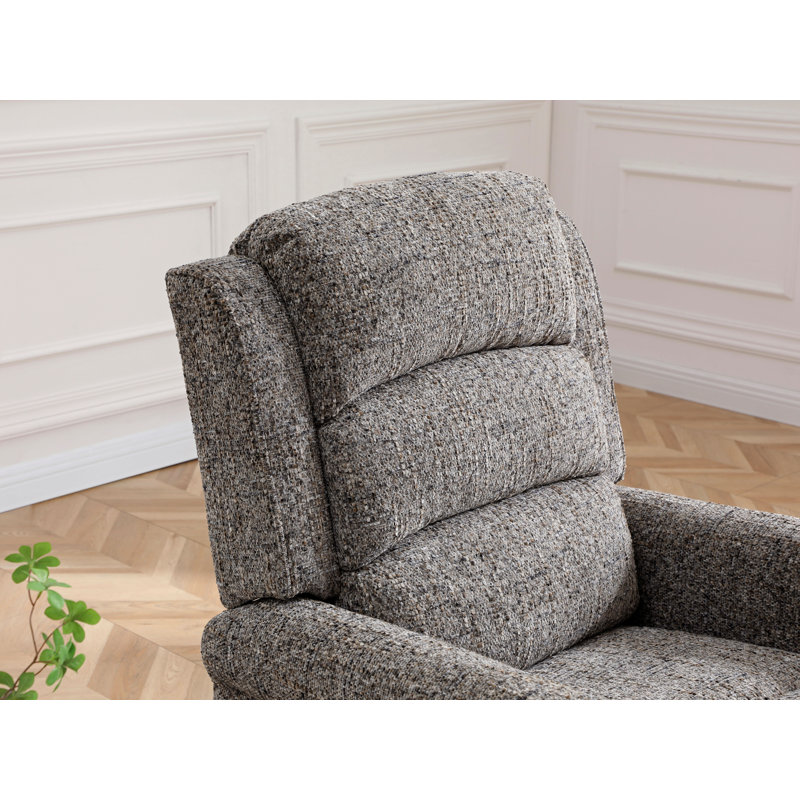 80cm Wide Chenille Wall Recliner Standard Recliner